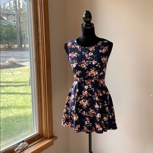 Women’s floral dress.